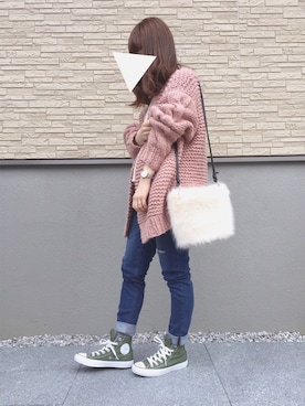 こんちゃんさん（レディース・160cm）の春コーディネート