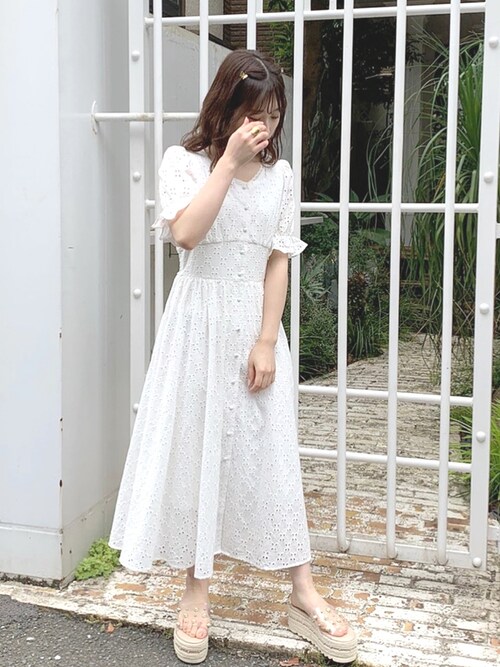 Miyabi One After Another Nice Claup北千住ルミネ店 One After Another Nice Claupの ワンピースを使ったコーディネート Wear