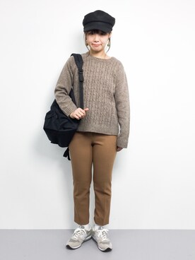 tomoyoさん(レディース・159cm)の冬コーディネート