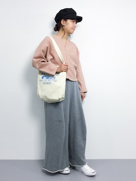 tomoyoさん（レディース・159cm）の冬コーディネート