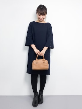 「REGALO（レガロ）のアイテム」を使った、tomoyoさん（レディース・159cm）の冬コーディネート