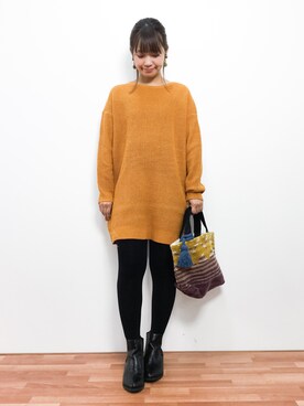 tomoyoさん(レディース・159cm)の冬コーディネート