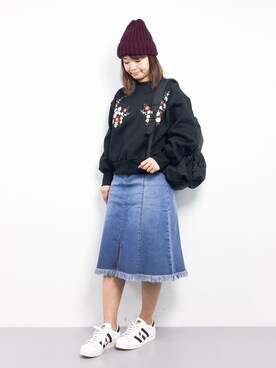 tomoyoさん（レディース・159cm）の冬コーディネート