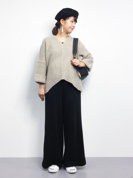 tomoyoさん（レディース・159cm）の冬コーディネート