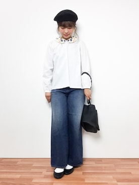 tomoyoさん(レディース・159cm)の冬コーディネート