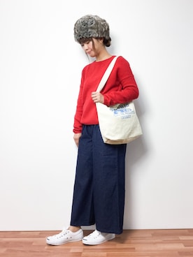 tomoyoさん（レディース・159cm）の冬コーディネート