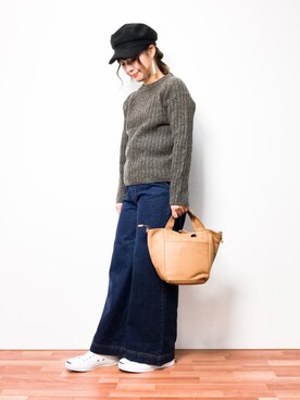 tomoyoさん（レディース・159cm）の冬コーディネート