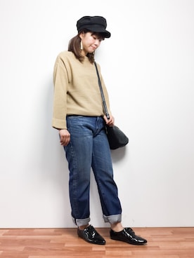 tomoyoさん（レディース・159cm）の冬コーディネート