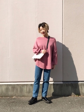 Yoshida Aoiさん（レディース・155cm）の春コーディネート