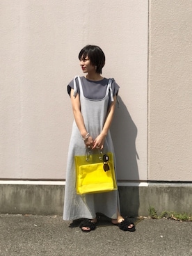 Yoshida Aoiさん(レディース・155cm)の春コーディネート