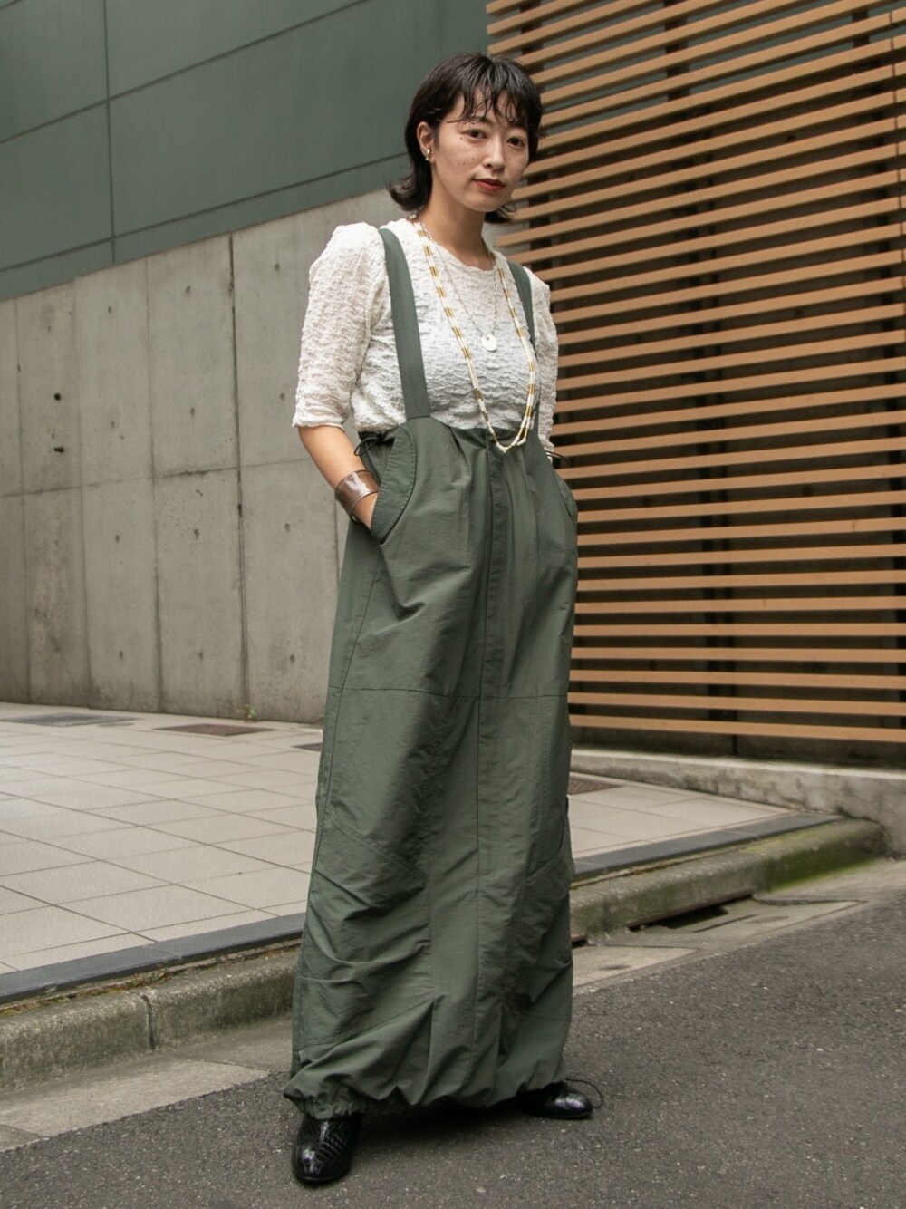 Yoshida Aoi(KastaneOnlineStore)｜Kastaneのジャンパースカートを使っ