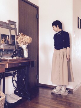 「ボウタイ」｜mAgekoHさん（レディース・152cm）の夏コーディネート