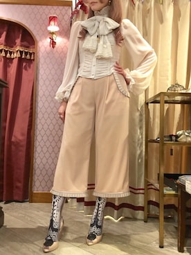 「バルーンスリーブ」｜アビエタージュ ラフォーレ原宿店さん（レディース・164cm）の夏コーディネート