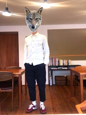 「JOURNAL STANDARD relume（ジャーナルスタンダード　レリューム）のアイテム（デニムジャケット）」を使った、yomosueさん（メンズ・175cm）の春コーディネート