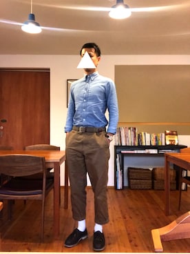 「MICHAEL TAPIA（マイケルタピア）のアイテム（トップス）」を使った、yomosueさん（メンズ・175cm）の夏コーディネート