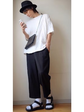 「FUJIROCKEEN」｜RYOさん（メンズ・178cm）の夏コーディネート
