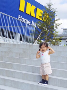 hmrさん（キッズ・80cm）の夏コーディネート