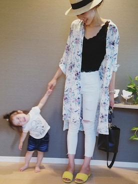 sayakaaaさん（レディース・170cm）の夏コーディネート