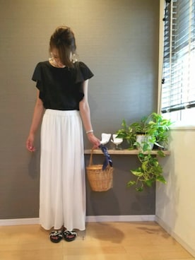 sayakaaaさん（レディース・170cm）の夏コーディネート