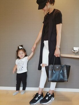 「rienda（リエンダ）のアイテム（キャップ）」を使った、sayakaaaさん（レディース・170cm）の秋コーディネート