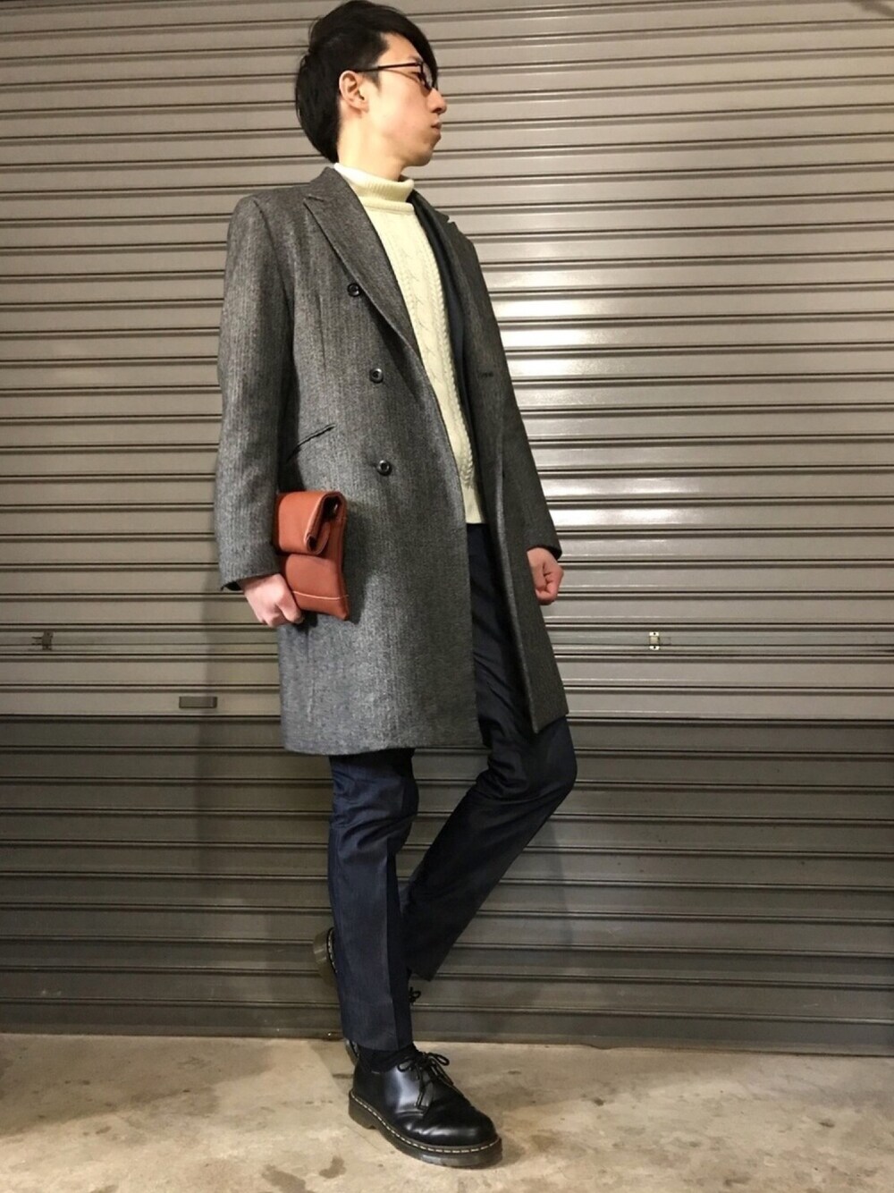 NANO universe（ナノユニバース）の「【WEB限定】∴ヘリンボーンダブル