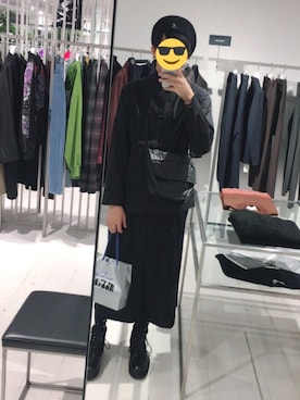 「チャイナシャツ」｜「アイテム（財布/小物）」を使った、ぬこさん（メンズ・172cm）の秋コーディネート
