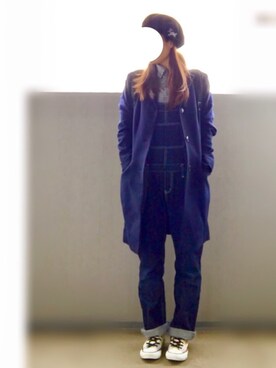 MEGUMIさん（レディース・157cm）の冬コーディネート