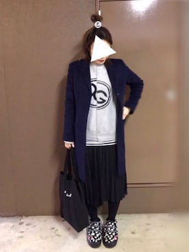 MEGUMIさん（レディース・157cm）の冬コーディネート