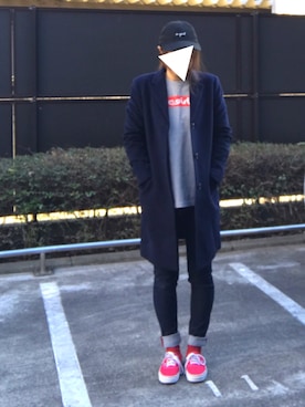 MEGUMIさん（レディース・157cm）の冬コーディネート