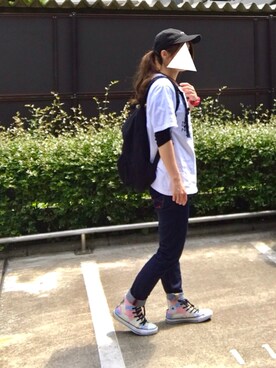 MEGUMIさん（レディース・157cm）の春コーディネート