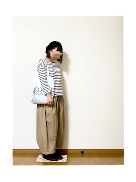 「orcival」｜「アイテム（ハンチング/ベレー帽）」を使った、𝕞 𝕠 𝕔 𝕒 ♩*さん（レディース・152cm）の秋コーディネート