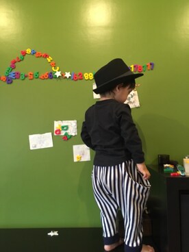 rayさん（キッズ・90cm）の冬コーディネート