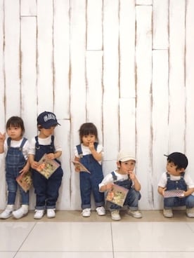 rayさん（キッズ・90cm）の春コーディネート