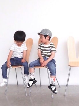 rayさん(キッズ・90cm)の春コーディネート