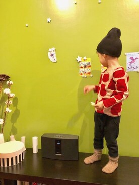 rayさん（キッズ・100cm）の冬コーディネート