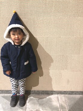 rayさん(キッズ・100cm)の冬コーディネート