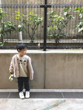 rayさん（キッズ・100cm）の春コーディネート