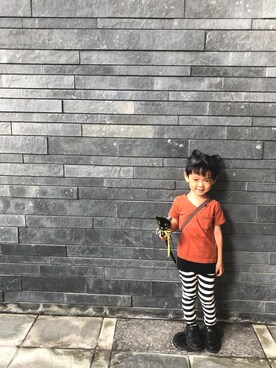 rayさん（キッズ・100cm）の秋コーディネート