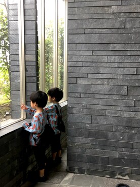 rayさん（キッズ・100cm）の秋コーディネート