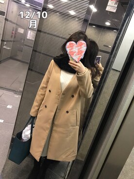 「CIAOPANIC TYPY（チャオパニックティピー）のアイテム（その他アウター）」を使った、zoochanさん（レディース・153cm）の冬コーディネート