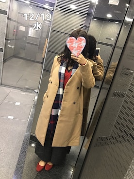 「CIAOPANIC TYPY（チャオパニックティピー）のアイテム（その他アウター）」を使った、zoochanさん（レディース・153cm）の冬コーディネート