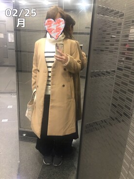 「CIAOPANIC TYPY（チャオパニックティピー）のアイテム（その他アウター）」を使った、zoochanさん（レディース・153cm）の冬コーディネート