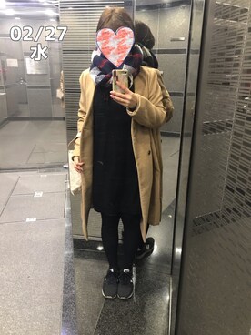 「CIAOPANIC TYPY（チャオパニックティピー）のアイテム（その他アウター）」を使った、zoochanさん（レディース・153cm）の冬コーディネート