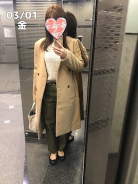 「CIAOPANIC TYPY（チャオパニックティピー）のアイテム（その他アウター）」を使った、zoochanさん（レディース・153cm）の春コーディネート