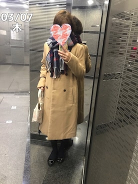 「CIAOPANIC TYPY（チャオパニックティピー）のアイテム（その他アウター）」を使った、zoochanさん（レディース・153cm）の春コーディネート