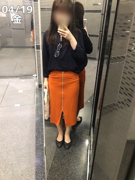 「SEVENDAYS=SUNDAY（セブンデイズサンデイ）のアイテム（トレンチコート）」を使った、zoochanさん（レディース・153cm）の春コーディネート