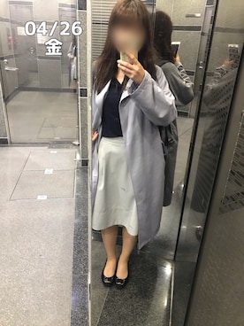 「SEVENDAYS=SUNDAY（セブンデイズサンデイ）のアイテム（トレンチコート）」を使った、zoochanさん（レディース・153cm）の春コーディネート