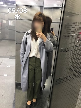 「SEVENDAYS=SUNDAY（セブンデイズサンデイ）のアイテム（トレンチコート）」を使った、zoochanさん（レディース・153cm）の春コーディネート