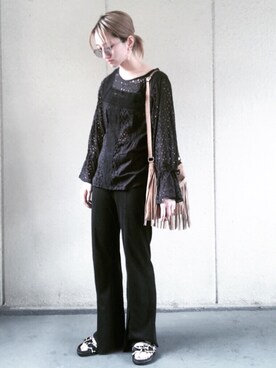 「SENSO」｜t  i c aさん（レディース・153cm）の夏コーディネート