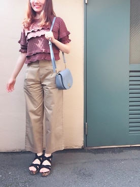 りんこさん（レディース・165cm）の夏コーディネート